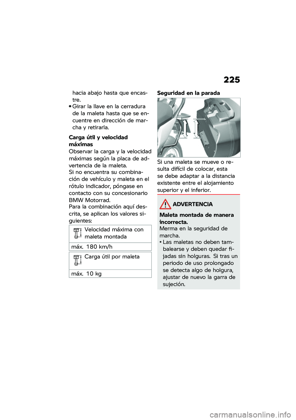 BMW MOTORRAD R 1250 RS 2020  Manual de instrucciones (in Spanish) ���0
����� ����(� ����� �\f�
� ������&��	���^��	��	 �� ����� �� �� ���	�	���
�	��� �� �
����� ����� �\f�
� �� ���&��
����	� �� ��