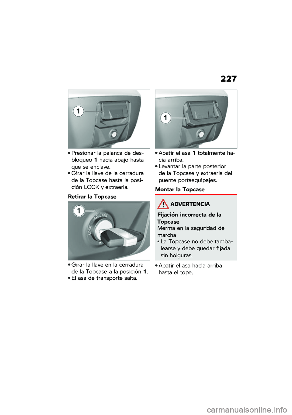 BMW MOTORRAD R 1250 RS 2020  Manual de instrucciones (in Spanish) ���;
��	�������	 �� ������� �� ����&����\f�
���5����� ����(� ������\f�
� �� ���������^��	��	 �� ����� �� �� ���	�	���
�	��� ��