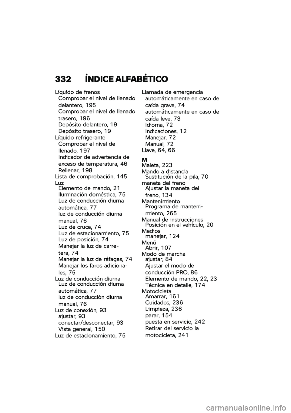 BMW MOTORRAD R 1250 RS 2020  Manual de instrucciones (in Spanish) �D�D� �X�
�2�\f�� ���8���T��\f��
�$��\f�
��� �� ��	�����4��
��	����	 �� ����� �� ���������������	��" �N�?�A�4��
��	����	 �� ����� �� ��
