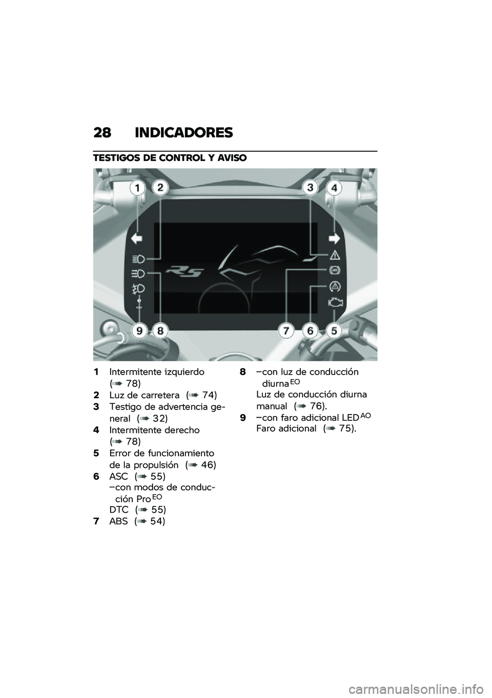 BMW MOTORRAD R 1250 RS 2020  Manual de instrucciones (in Spanish) ��= �\f�
�2�\f���2����
�����\f��� �2� ���
���� �Y ���\f��
�5�1����	�
������ �� �\f�
���	���6�P�L�7�7�$�
�  �� ���	�	����	� �6�P�D�7�9�5�����\b� ��