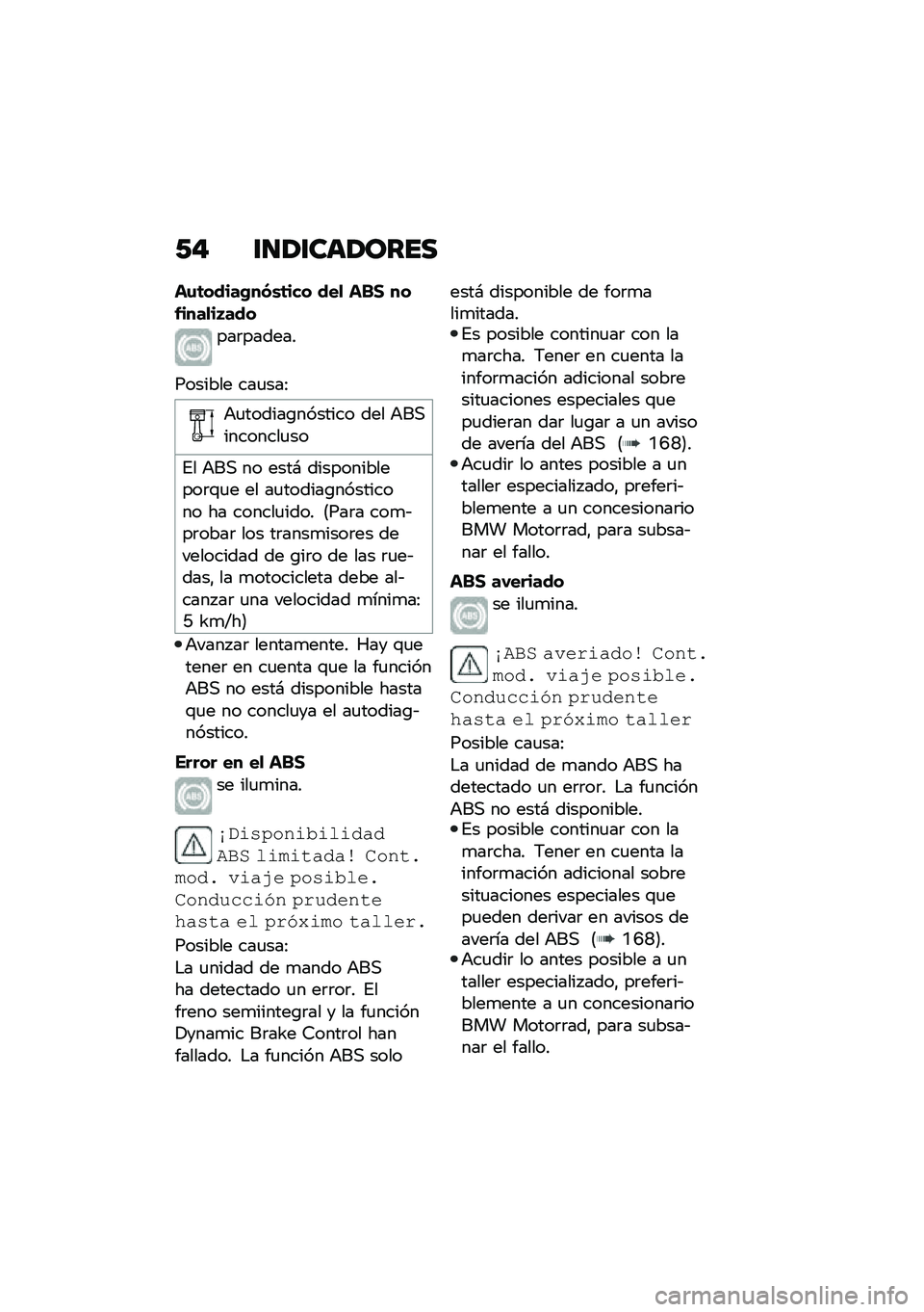 BMW MOTORRAD R 1250 RS 2020  Manual de instrucciones (in Spanish) �0�# �\f�
�2�\f���2����
��\f�	�����+��(�\b�	��� ���
 ��� �������
��3���
���	������
������� ���
���8
�+�
������\b������� ��� �+��,���