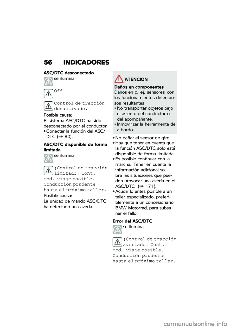 BMW MOTORRAD R 1250 RS 2020  Manual de instrucciones (in Spanish) �0�6 �\f�
�2�\f���2����
����&��� ���\b������	���
�� ���
�
����
�2���"
�(�
����
�\f �� ����
�
�� ������
������
�
������� ���
���8
�%� ��