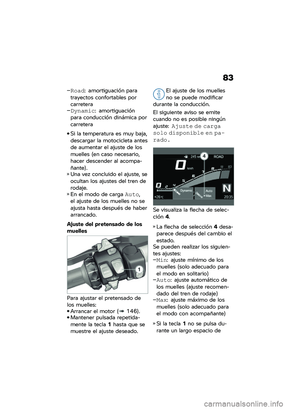 BMW MOTORRAD R 1250 RS 2020  Manual de instrucciones (in Spanish) �=�D
�0�
���8 ��
��	���\b�
����� ���	���	������� ������	������ ���	���	�	����	��#�+�����
�8 ��
��	���\b�
��������	� �����
����� ���