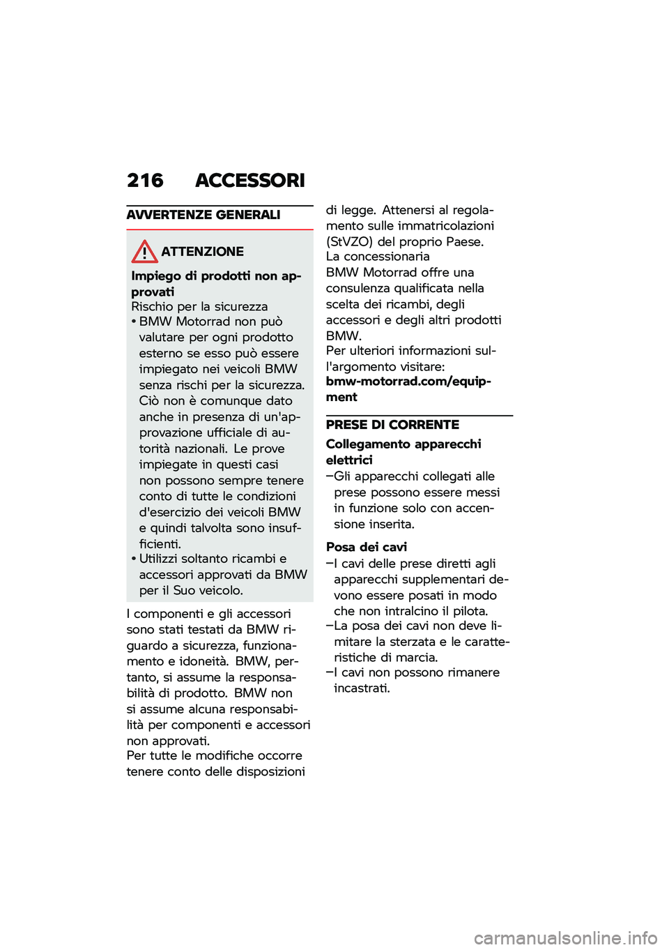 BMW MOTORRAD R 1250 RS 2020  Libretto di uso e manutenzione (in Italian) ��\f�3 ��8�8����;��
���������� ��������
����������
��!�+�\b��-� �
�\b �+�	��
����\b �\f��\f ��+�#�+�	��.���\b�1������ ���\b �\f�	 �����\b��!