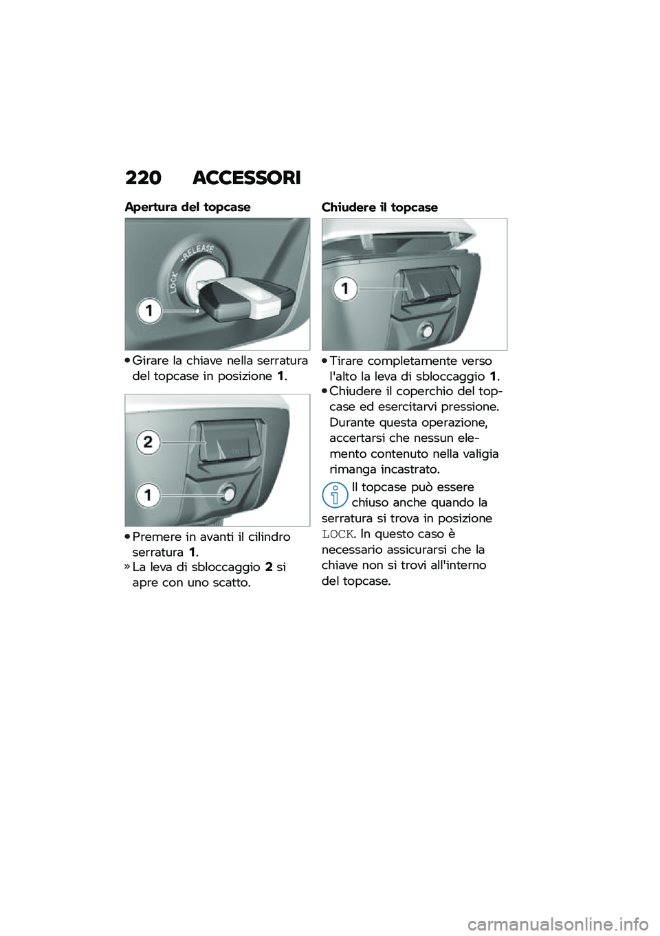 BMW MOTORRAD R 1250 RS 2020  Libretto di uso e manutenzione (in Italian) ���
 ��8�8����;��
��+��	���	� �
��& ���+����
�2��\b�	�\b� �\f�	 ����	�� ���\f�\f�	 ���\b�\b�	�
��\b�	���\f �
����	�� �� �����!�����1�
�.�\b��
��\b�