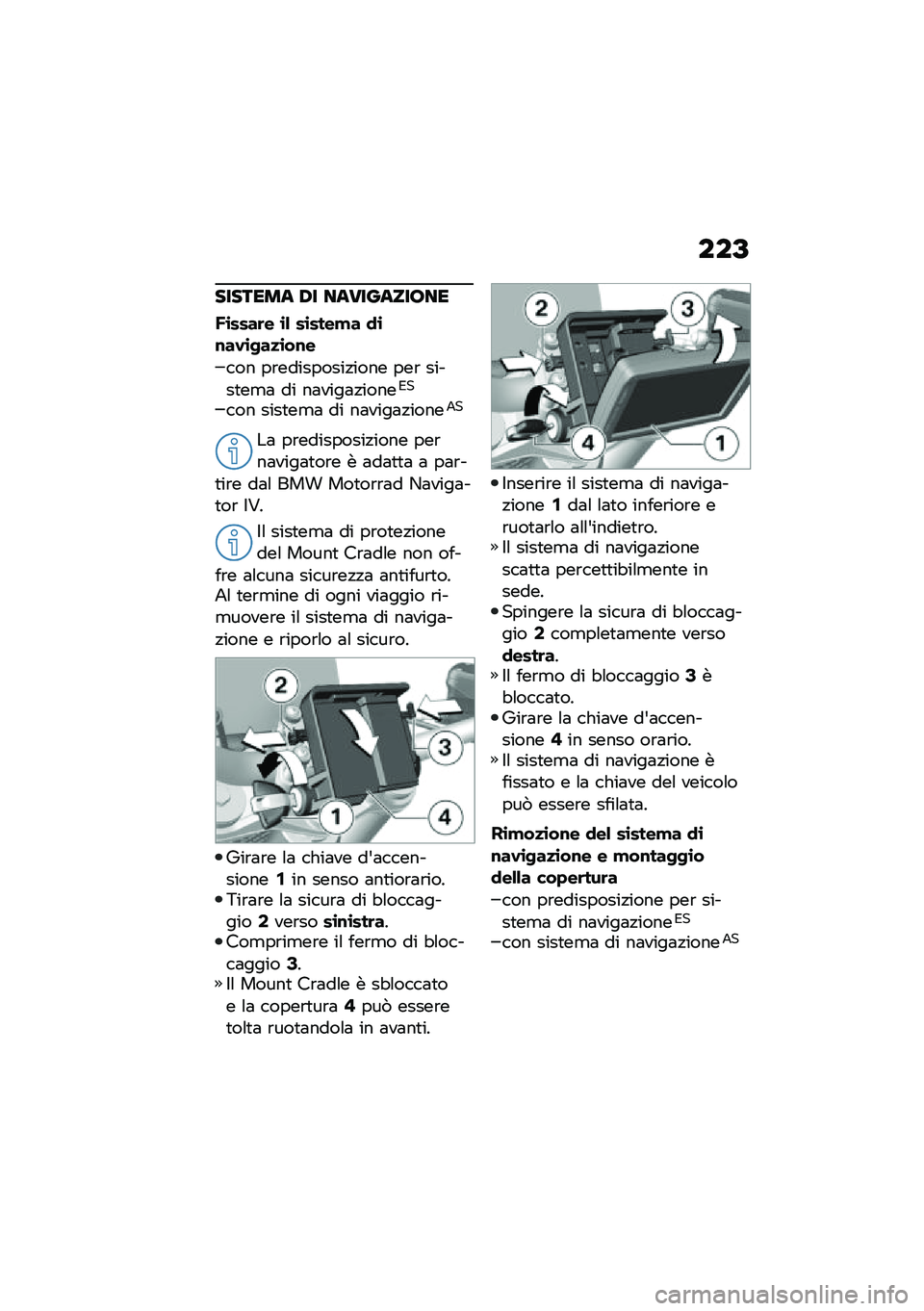 BMW MOTORRAD R 1250 RS 2020  Libretto di uso e manutenzione (in Italian) ���A
������� �0� ���������;��
�/�\b����	� �\b�& ��\b����!� �
�\b�\f��.�\b�-��
�\b��\f�
��� ��\b���������!���� ���\b �����
��
�	 �� ��	����