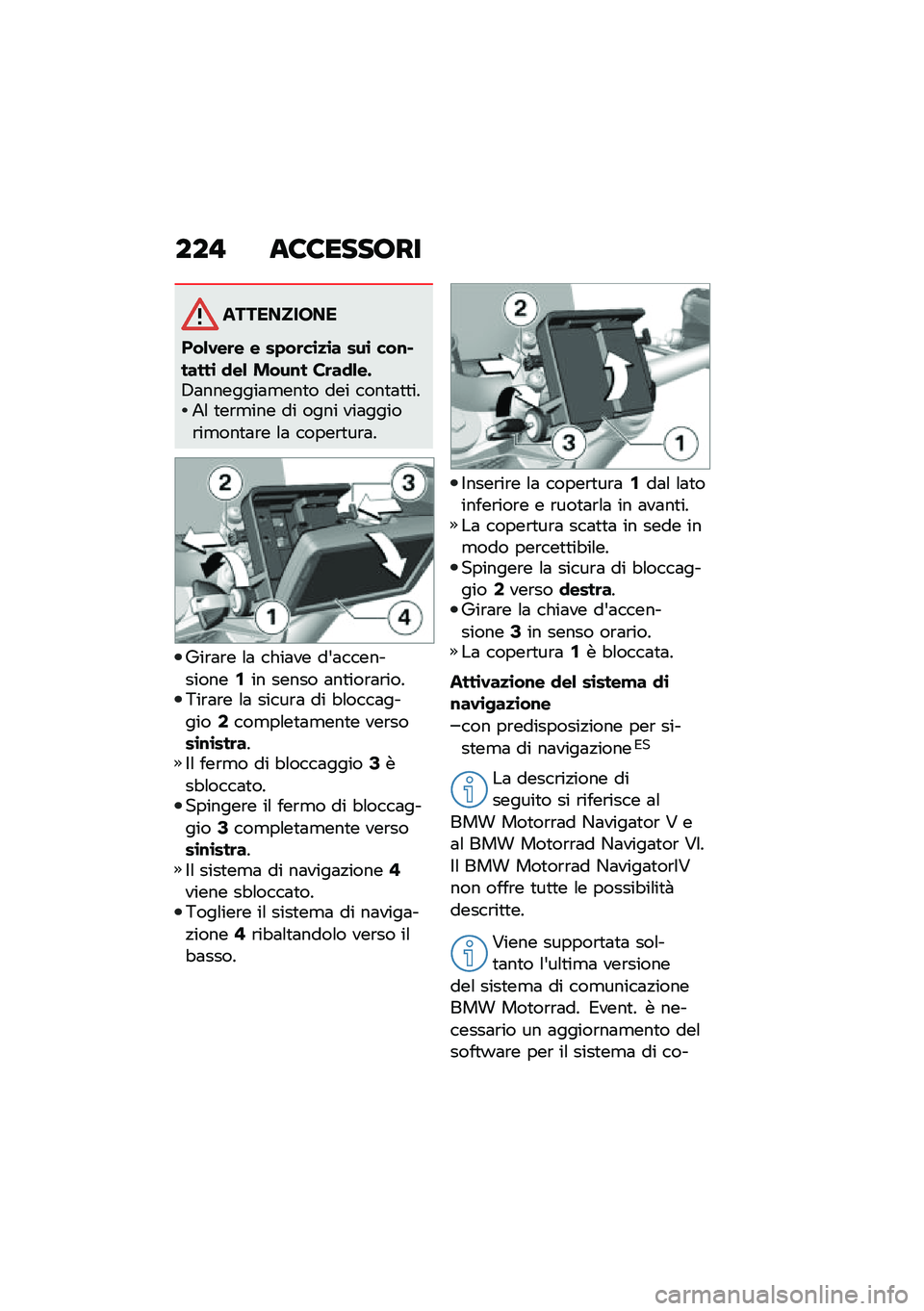 BMW MOTORRAD R 1250 RS 2020  Libretto di uso e manutenzione (in Italian) ���! ��8�8����;��
����������
���&�.��	� � ��+��	��\b�
�\b� ���\b ���\f�#�����\b �
��& ����\f� ��	��
�&��$�,�	�������	�
���
� ��� ����
�	�
�
�