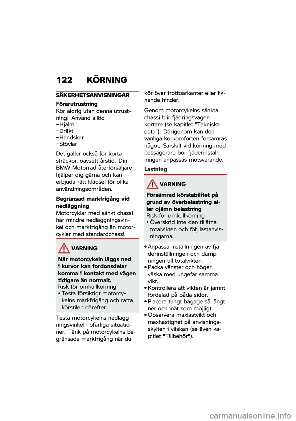 BMW MOTORRAD R 1250 RS 2020  Instruktionsbok (in Swedish) ��� �=������
���=�<��E�<�3��
���������
�
��!����\f�
��\f�	�
��\b��,
�=�� �\b��
��� ���\b� �
����\b �����
�������W �0�����
 �\b�����
�1�$���