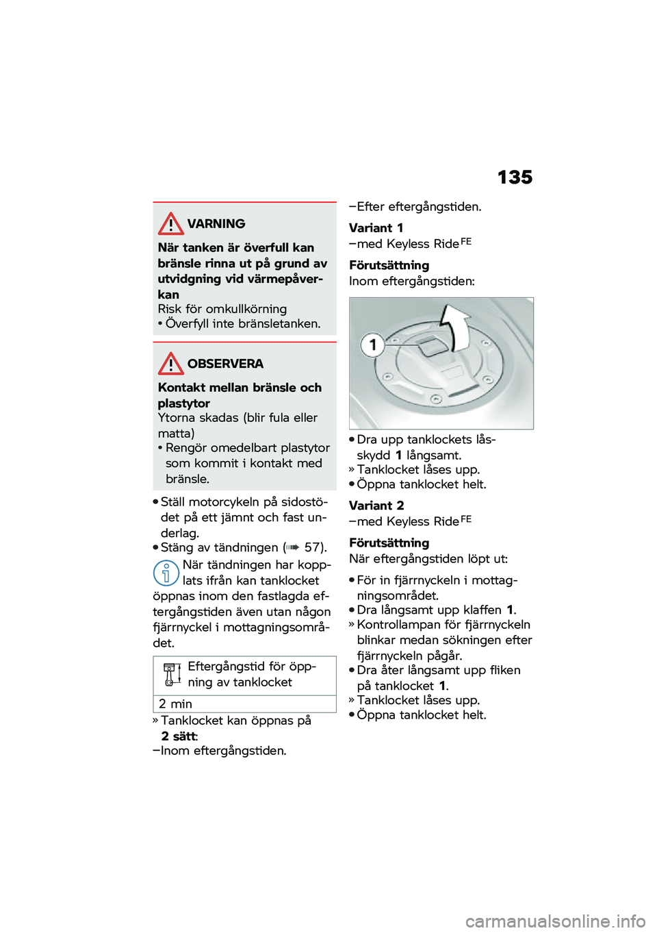 BMW MOTORRAD R 1250 RS 2020  Instruktionsbok (in Swedish) ��F�1
�������
��#� �
���
�� �#� �!�1��� �\f�$�$ �
�����#��	�$� ��\b��� �\f�
 �+� �,��\f�� ��1�\f�
�1�\b��,��\b��, �1�\b� �1�#����+��1����
���5��
� ���