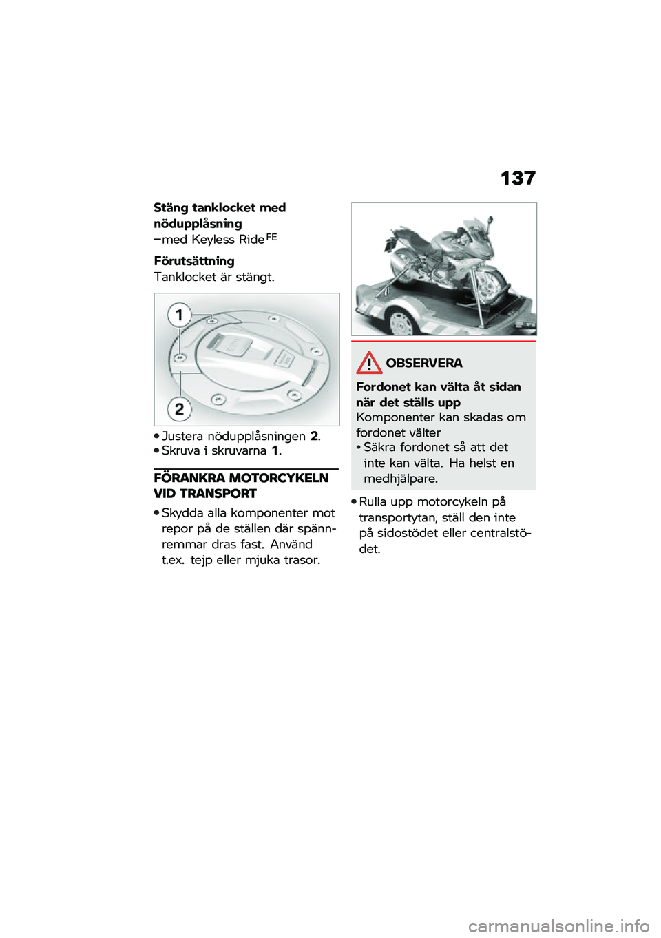 BMW MOTORRAD R 1250 RS 2020  Instruktionsbok (in Swedish) ��F�@
��
�#��, �
���
�$��(�
��
 �����!��\f�+�+�$��	��\b��,
���
 �=��!���
�
 �5��
��-�2
��!��\f�
�	�#�
�
��\b��,
�&�\b����\f���� �� �
������
���
����\b ��