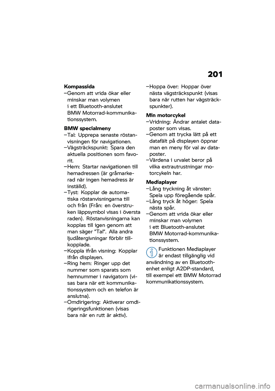 BMW MOTORRAD R 1250 RS 2020  Instruktionsbok (in Swedish) ��	�
�H���+��	�	�\b��
�J���\f� �\b�� ����
�\b ���\b� ���������
��\b� ��\b� ��\f��!���� ��� ������\f�\f����\b��
�������� ��\f��\f���\b�
���