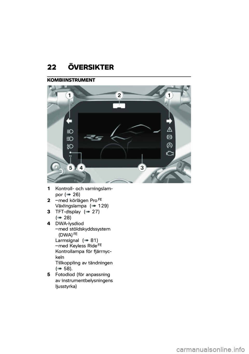 BMW MOTORRAD R 1250 RS 2020  Instruktionsbok (in Swedish) �� ���<����=�3�<�
�=��������3��/��<��3
�4�=�\f����\f��� �\f�� ��\b������
��\b���%�\f� �6�K�H�7�6���
 �������� �;��\f�-�2
���3�����
��\b��%�\b �6�