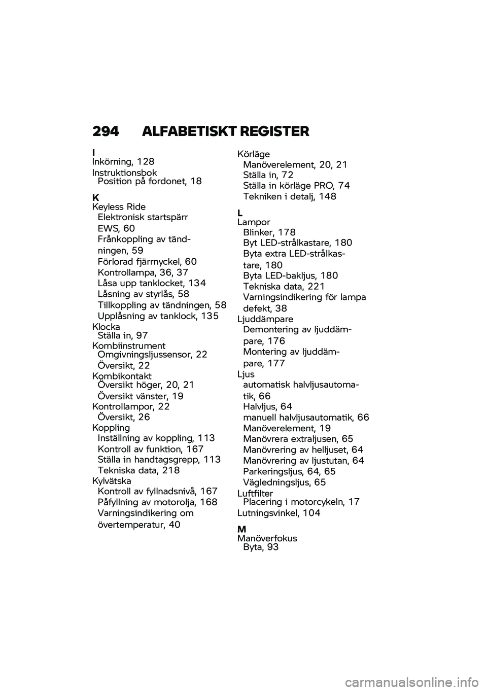 BMW MOTORRAD R 1250 RS 2020  Instruktionsbok (in Swedish) ��C�! �
��#�
��<�3���=�3 ��<����3�<�
��*���������" �Q�K�O�*��
�������\f��
� �\f��;�\f�
����\f� �%� ��\f��
�\f����" �Q�O
�H�=��!���
�
 �5��
��2������\f�