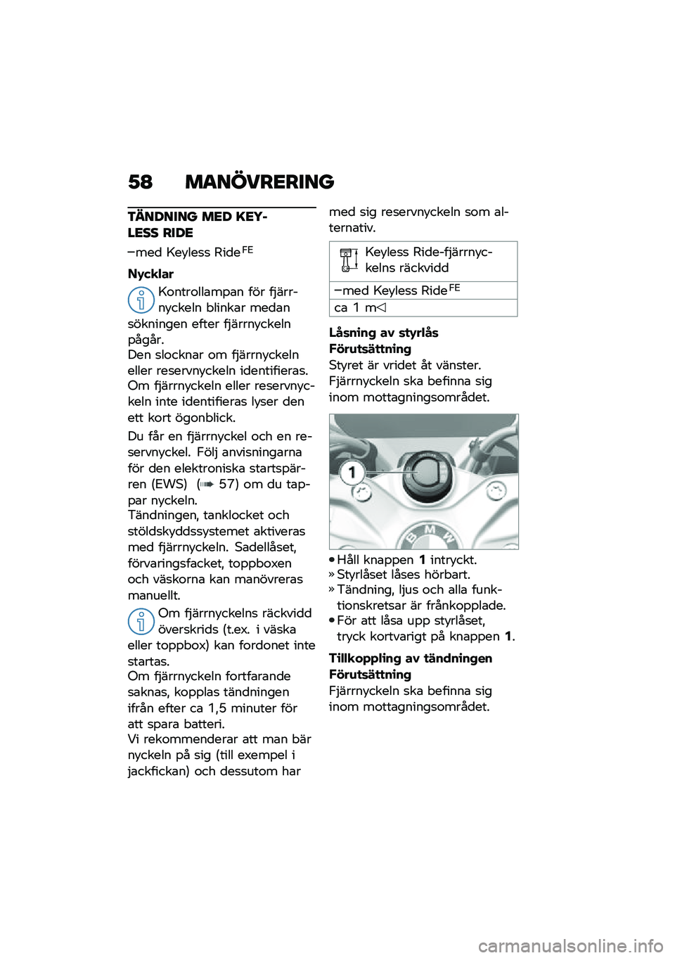 BMW MOTORRAD R 1250 RS 2020  Instruktionsbok (in Swedish) �1�A ��
�����<����
�3������� ��<� �=�<�5���<�� ����<
���
 �=��!���
�
 �5��
��-�2
��.�(�
�$��
�=�\f����\f���\b��%�\b� ��� ��$������!����� � ���