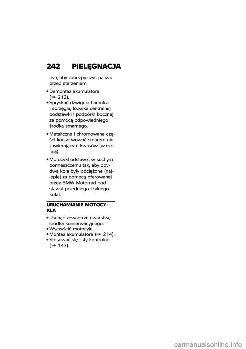 BMW MOTORRAD R 1250 RS 2020  Instrukcja obsługi (in Polish) ��"� �����W����B��
���B��
 ��&� ���&��������� �����������
 ����������\b�!
�+��\b����� ����\b��������=�O�U�D�>�!�3������� �
�.���
