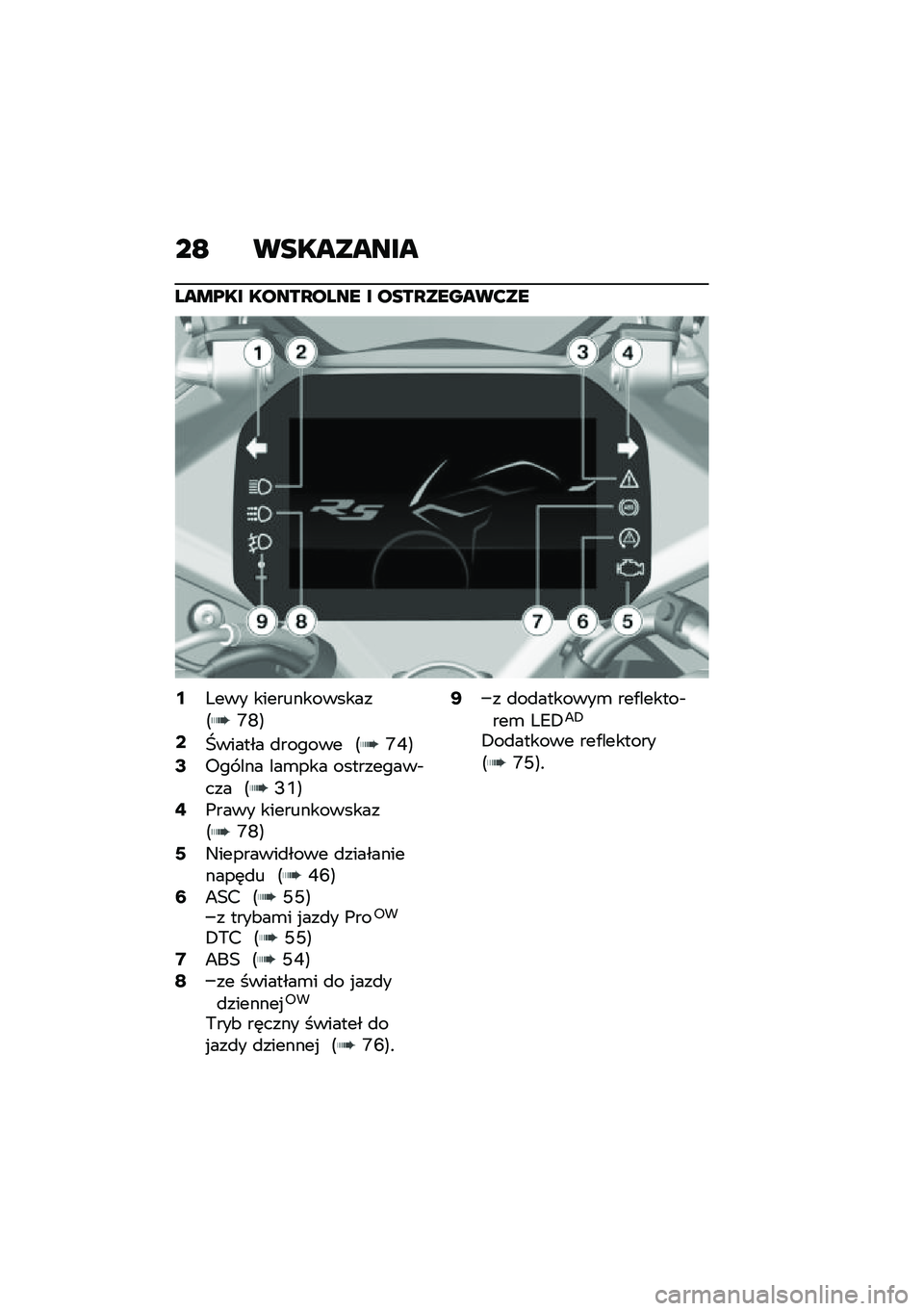 BMW MOTORRAD R 1250 RS 2020  Instrukcja obsługi (in Polish) ��D ���������
���\b��� �����K���� � ����K������B��
�:�Y��� ��������������=�W�S�>�<�X������ �
������ �=�W�K�>�>�0�� ��� ���\b��� �
