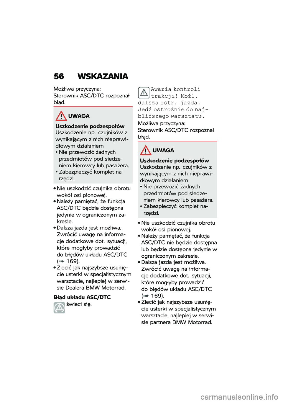 BMW MOTORRAD R 1250 RS 2020  Instrukcja obsługi (in Polish) �2�: ���������
������� ����������C
�3�������� �:�3��J�+�,� ����������&��)�
�!
� ��!�"�!
� ��3�\b�\f�)�3�&���& �4�\f�)�3�&��4�\f��0�+�;�����
���