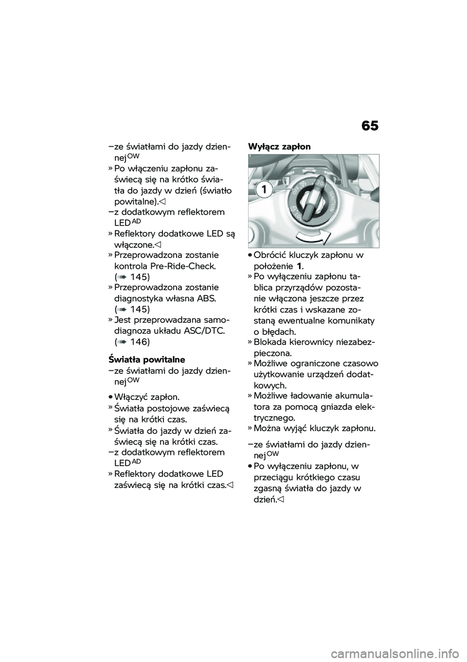 BMW MOTORRAD R 1250 RS 2020  Instrukcja obsługi (in Polish) �:�2
�� ��������\b� �
� �%���
� �
�����$���%�0�
�(� ���)������ ������� ���$������) ���	 �� ��� ��� �����$��� �
� �%���
� � �
����/ �