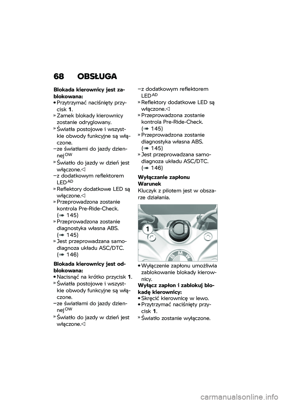 BMW MOTORRAD R 1250 RS 2020  Instrukcja obsługi (in Polish) �:�D ����L�M��
���\f�\b��)� �\b��&��\f�+���	�2 �
�&�� �3��,�
��\f�\b�\f�+����Q�(��������\b�� ��������	�� �����$�����:�!�"��\b�� �&�����
� ����