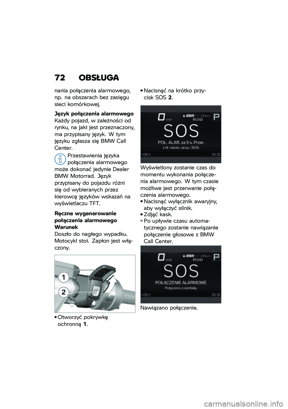 BMW MOTORRAD R 1250 RS 2020  Instrukcja obsługi (in Polish) �N� ����L�M��
����� ����)������ �����\b������
���! �� ��&�������# �&�� �����	������� ���\b� ������%�!
�R�N�3�2�\b �4�\f��6�	�3�&��� ��