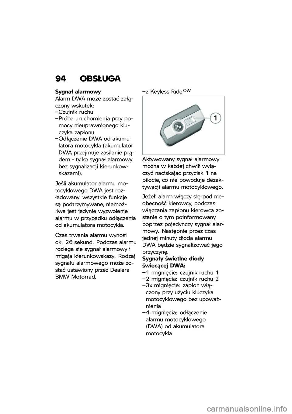 BMW MOTORRAD R 1250 RS 2020  Instrukcja obsługi (in Polish) �F�" ����L�M��
��2���� �����*�\f�+�2
�:����\b �+��: �\b��� ������ ����)�$����� ��������C����%��� ����#��(�� �&� �����#��\b����� ����