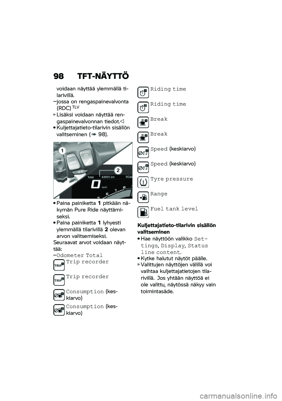 BMW MOTORRAD R 1250 RS 2020  Käsikirja (in Finnish) �<�: ��A��$������@
�\f����
�
� ��	� ���	�	 � �
�\b���	�
�
�	 ����
�
���\f��
�
�	������
 �� ��\b��2�
���
���\b�\f�
�
�\f����
�3�1�0�/�6���,
����	��� �\f��