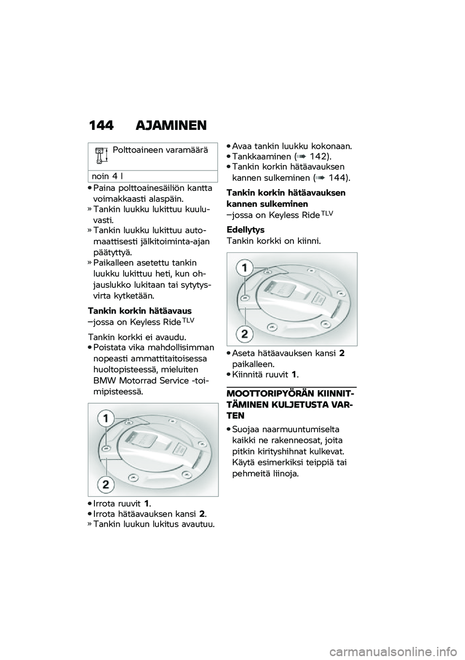 BMW MOTORRAD R 1250 RS 2020  Käsikirja (in Finnish) �\f�%�% ��������
�)��
����
���\b�\b� �\f�
��
��	�	��	
���� �A �
�)�
���
 ���
����
���\b��	��
��!� ��
����
�\f����
���
�
��� �
�
�
���	�����
���