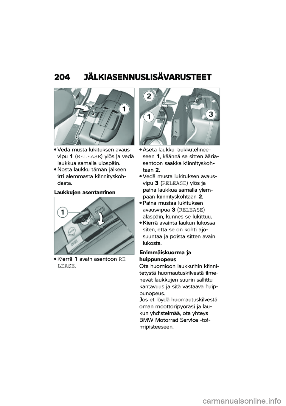 BMW MOTORRAD R 1250 RS 2020  Käsikirja (in Finnish) ��
�% ����8�������������*��C������
�,�\b��	 �����
 �
��������\b� �
�\f�
����\f����/�3�
��(���$��6 � �
�!� ��
 �\f�\b��	�
�
�����
 ��
��
�
�
�
 �