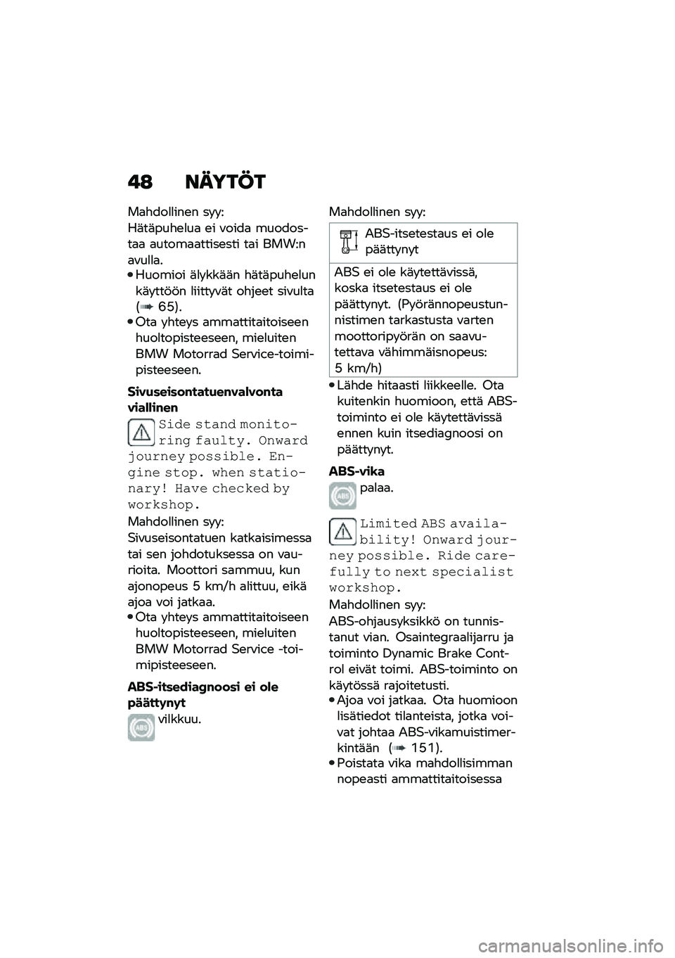 BMW MOTORRAD R 1250 RS 2020  Käsikirja (in Finnish) �%�: �����@�
��
�"���
�
���\b� �� � �
��	��	���"�\b�
��
 �\b� �\f����
 ���������
�
 �
�����
�
�����\b��� ��
� ������
�\f��
�
�
�������� �	�
� �