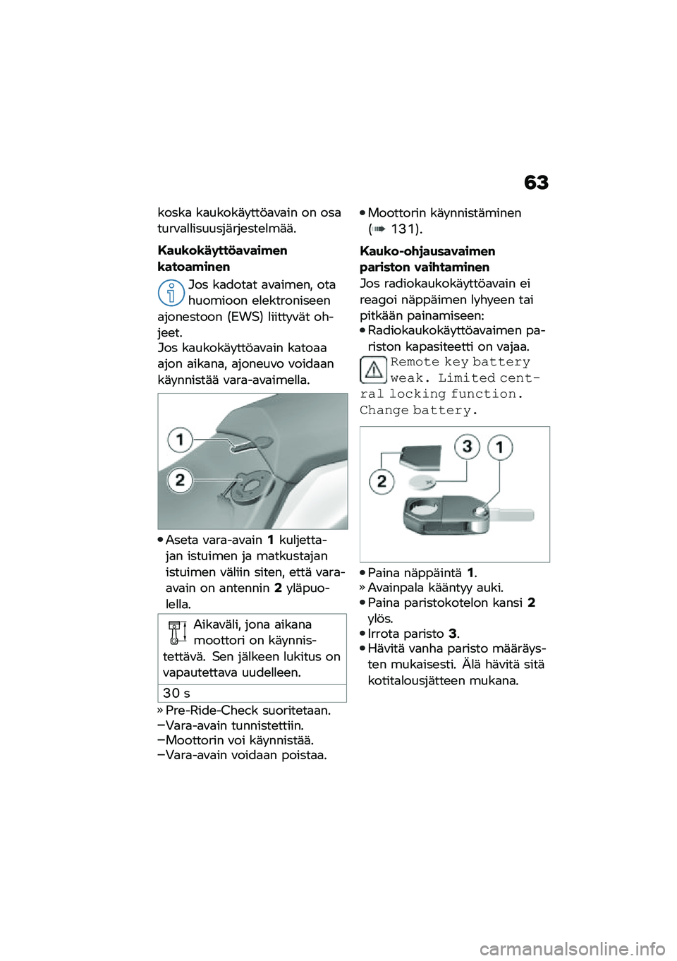 BMW MOTORRAD R 1250 RS 2020  Käsikirja (in Finnish) �3�>
�����
 ��
�����	� ���!�
�\f�
�� �� ���
����\f�
�
�
�������	���\b���\b�
��	�	�
�,��+�\b��\b��	���
�����!��#�\b�����!��#��#
�#�� ��
����
� �
�