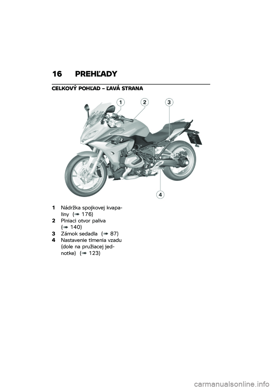 BMW MOTORRAD R 1250 RS 2020  Návod na používanie (in Slovak) ��8 ��J��K�L��;�
���M����Z ���K�L��; �N �L���X ��0�J���
�<�,����
�� ����%�����% ���������$� �B�_�a�W�C�>�6��$��� � ����� �������B�_�U�[�C�@�G��
