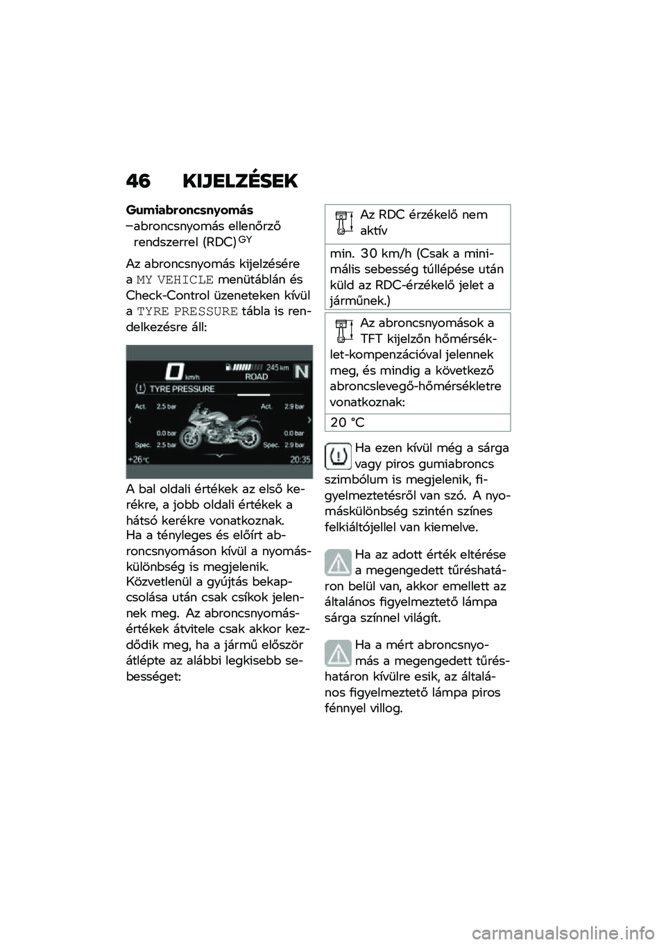 BMW MOTORRAD R 1250 RS 2020  Kezelési útmutató (in Hungarian) ��= ���\f�
���E��
�
��\f��
��*�(����	��0���)�	
��$����.�����\b�� �
���
��#���#��
�����
���
� �A�@�?�>�B�;�<
�)� ��$����.�����\b�� �\f�(��
���!��!�