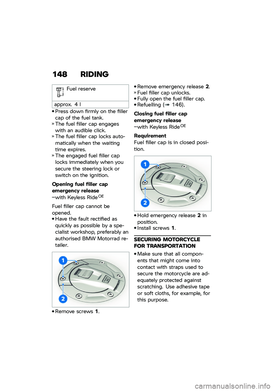 BMW MOTORRAD R 1250 RS 2021  Riders Manual (in English) �\f�&�< ���8���
����\f �\b����\b��
�	���\b��&� �G �\f
�9�\b��� ���� ���\b��\f�
 �� �
�� ���\f�\f��\b��	� �� �
�� ����\f �
�	������ ����\f ���\f�\f