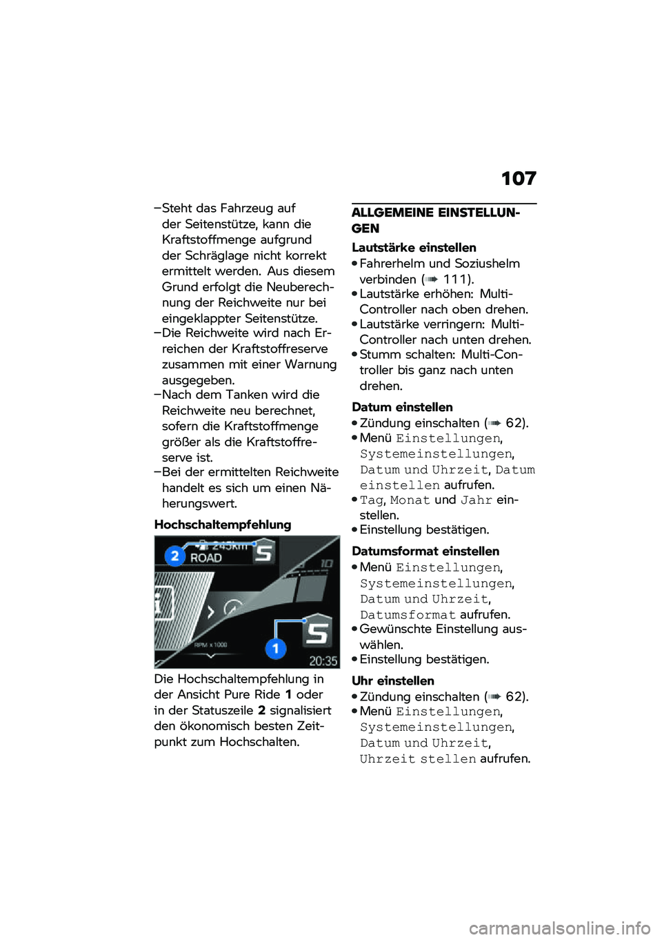 BMW MOTORRAD R 1250 RS 2021  Betriebsanleitung (in German) �\f�
�E
�
���� ��\f�	 ��\f������ �\f����� �
�����\b�	������
 � �\f�\b�\b ������\f���	�������\b�� �\f������\b���� �
����(��#�\f�� �\b���� � �