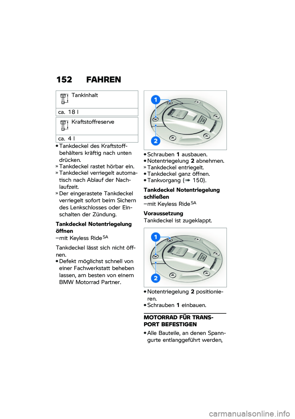 BMW MOTORRAD R 1250 RS 2021  Betriebsanleitung (in German) �\f�,� �C�����
�+�\f�\b� ��\b��\f�#�
��\f� �Q�O �#
���\f���	�������	����
��\f� �I �#
�+�\f�\b� ���� ��# ���	 ���\f���	�����$����(�#����	 � ��(���� �