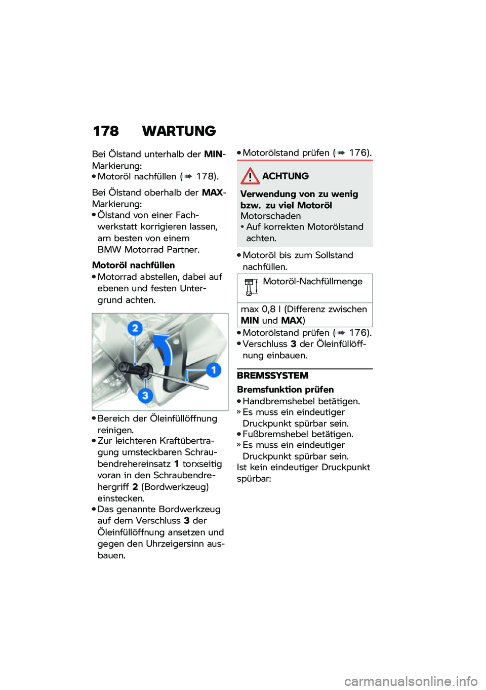 BMW MOTORRAD R 1250 RS 2021  Betriebsanleitung (in German) �\f�E�< �\b���.�:��
��� �S�#�	��\f�\b� ��\b�����\f�#� �������$��\f�� �����\b��@������&�# �\b�\f�����#�#��\b �:�Q�T�O�;�
��� �S�#�	��\f�\b� ������\f�#�