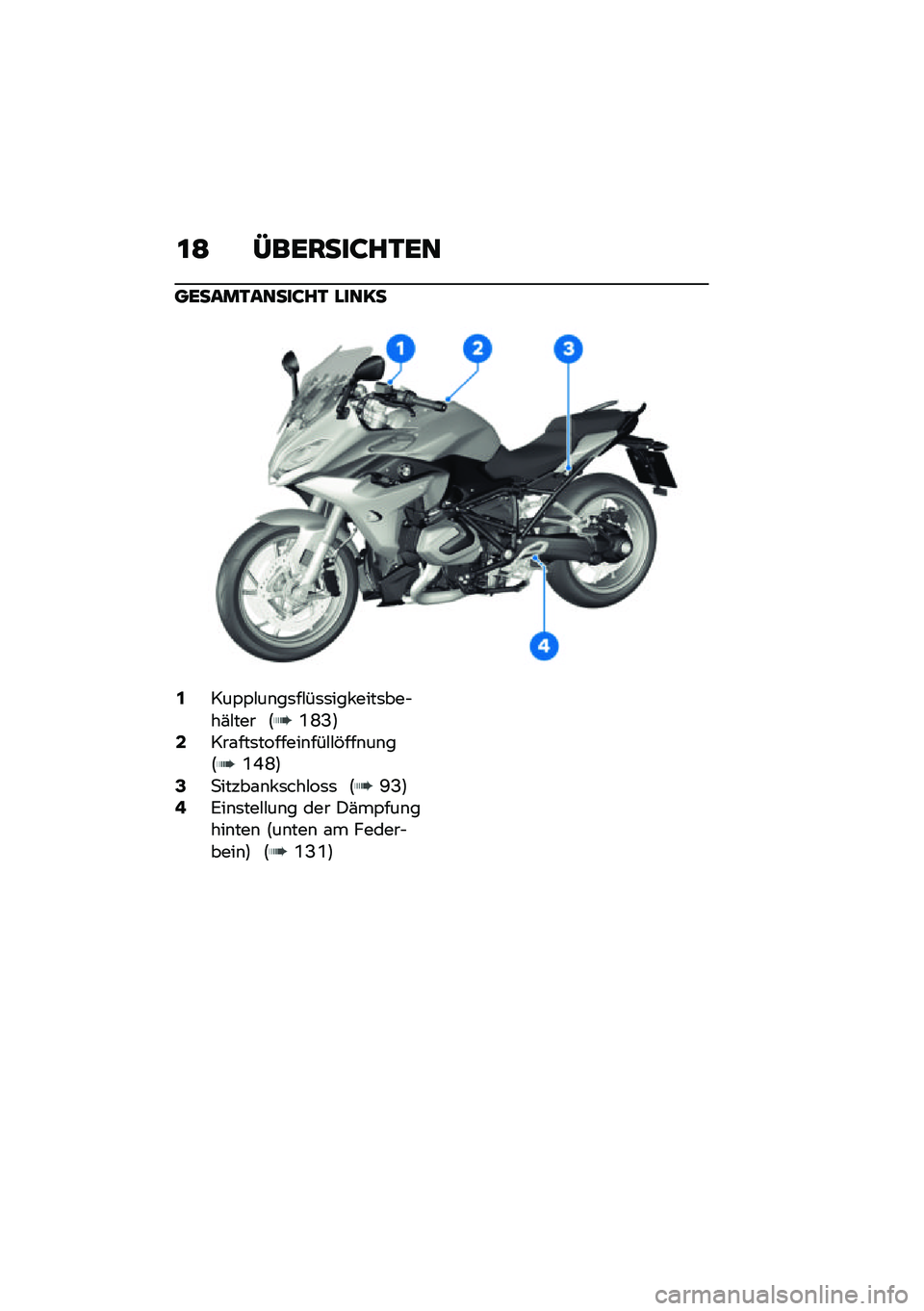 BMW MOTORRAD R 1250 RS 2021  Betriebsanleitung (in German) �\f�< �9������;��.��
������.�����;��. ����@�
�5���-�-�#��\b��	��#��	�	��� ����	���$��(�#��� �:�Q�O�A�;�7���\f���	�������\b���#�#�&���\b��\b��:�Q�