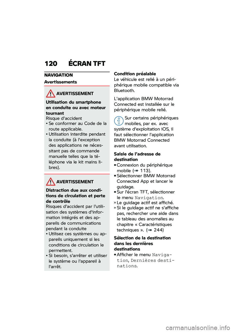 BMW MOTORRAD R 1250 RS 2021  Livret de bord (in French) �
�� ����� ��G�
����������
���
���
�\b�\b�
�!�
���\b
�������������
�Y��
�\f�
�\b���
�� �	�& �\b�!�����-���
�
� ����	�&�
��
 ��& ���
� �!���
