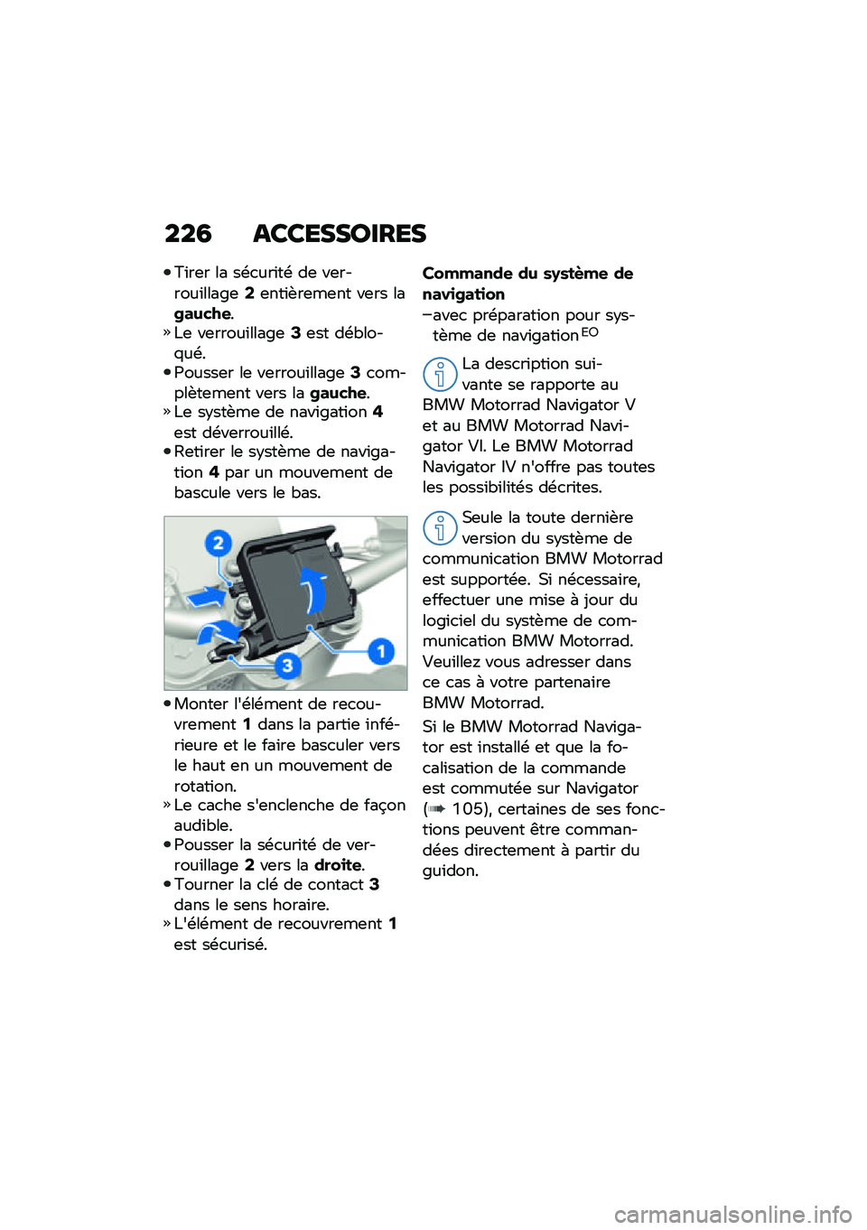 BMW MOTORRAD R 1250 RS 2021  Livret de bord (in French) ���4 �����������
�=�\f��	� �� ��\b�
���\f��\b ��	 ��	������\f����&�	�6�	���\f�+��	��	�� ��	�� ���,��&��-�
��!�	 ��	�����\f����&�	�8�	�� ��\b�"�