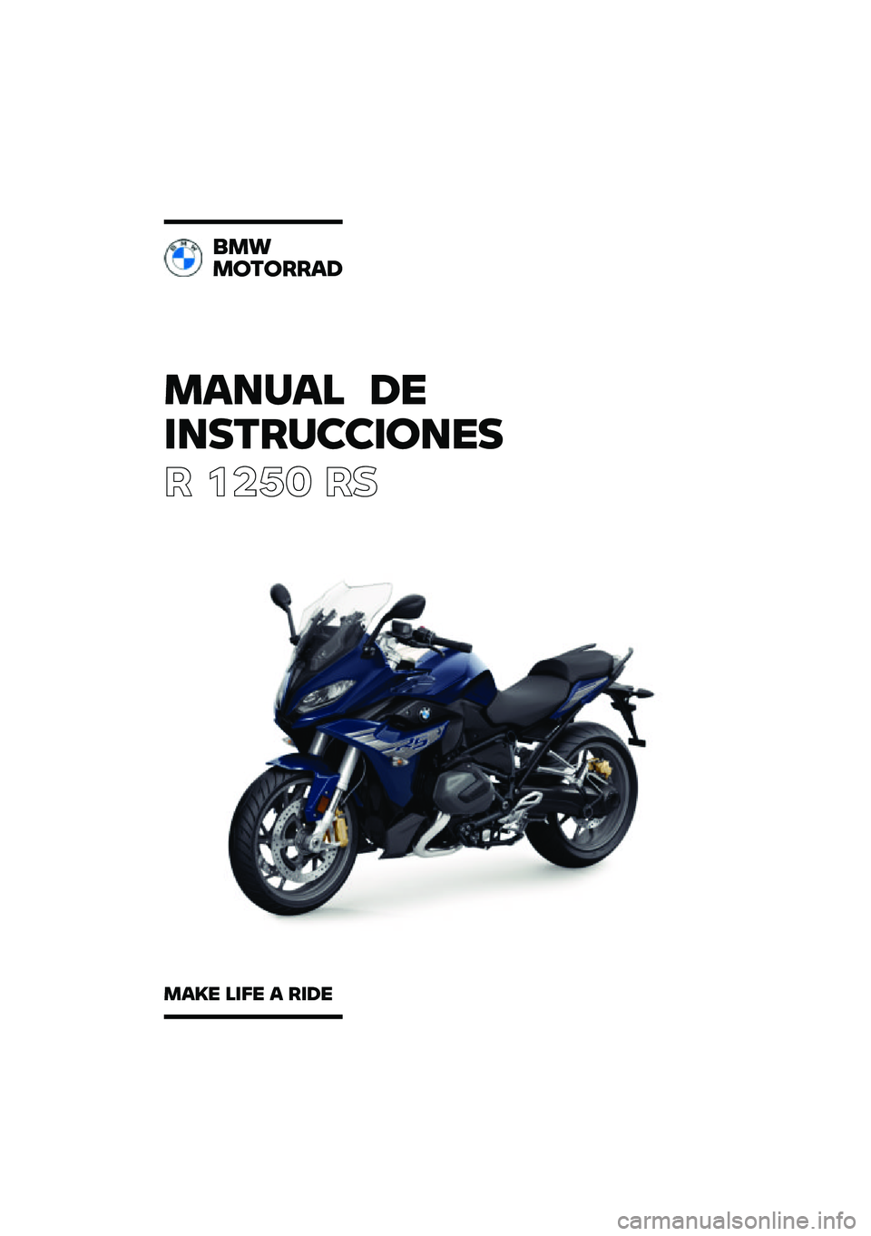 BMW MOTORRAD R 1250 RS 2021  Manual de instrucciones (in Spanish) 