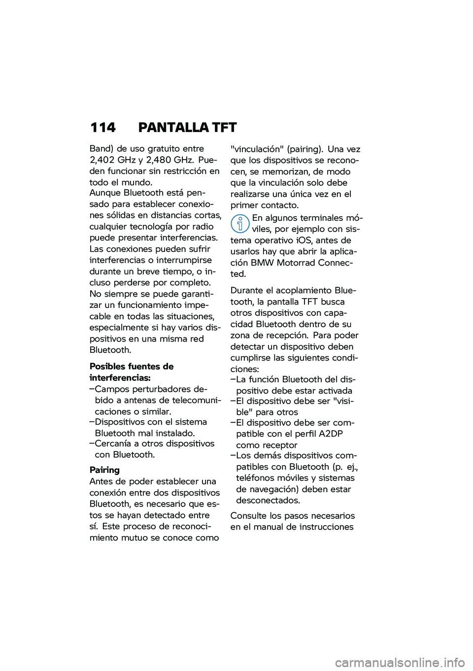 BMW MOTORRAD R 1250 RS 2021  Manual de instrucciones (in Spanish) �
�
�" �F��
����� ��6�
�����9 �� �
�� �\b�	���
��� ����	��.�"�F�J�. �^�S�  � �.�"�F�L�J �^�S� � ��
��&��� ��
�������	 ��� �	����	������ ������ 