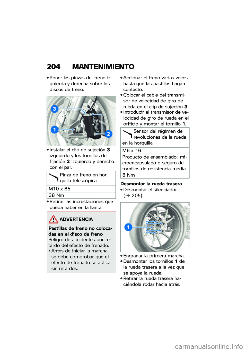 BMW MOTORRAD R 1250 RS 2021  Manual de instrucciones (in Spanish) ��\b�" ���
���
�\f��\f��
��
�����	 ��� ���� �� ��� ��	��� �� �&�\f�
���	�� � ���	���� ����	� ��������� �� ��	����
�3�������	 �� ��