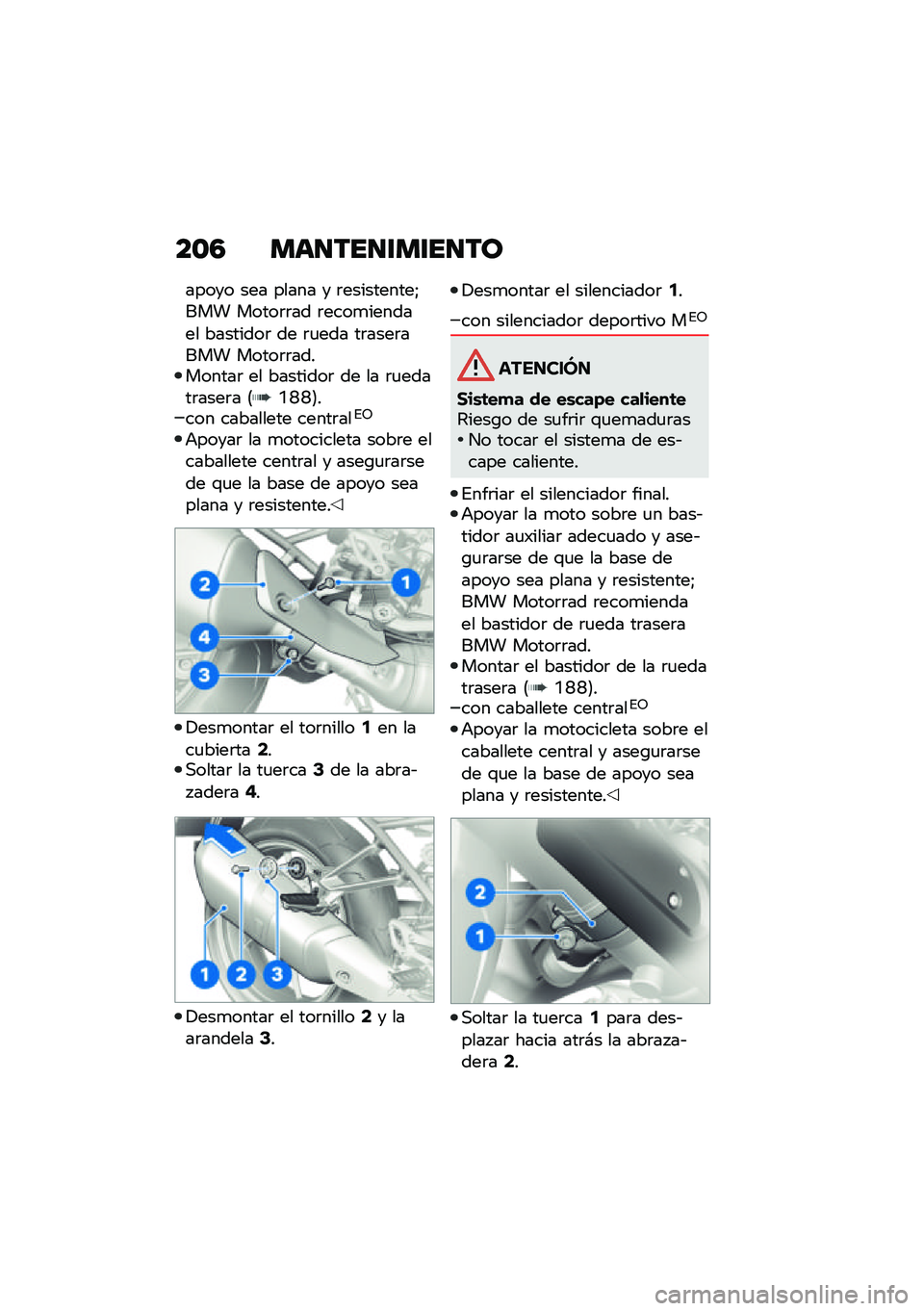 BMW MOTORRAD R 1250 RS 2021  Manual de instrucciones (in Spanish) ��\b�4 ���
���
�\f��\f��
��
����� ��� ����� � �	����������\��� �����	�	�� �	����
������� ��������	 �� �	�
��� ��	����	���� ���