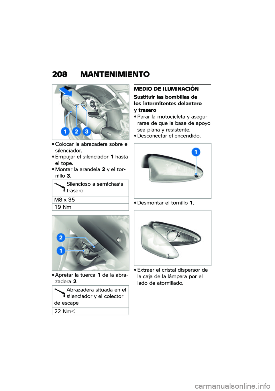 BMW MOTORRAD R 1250 RS 2021  Manual de instrucciones (in Spanish) ��\b�< ���
���
�\f��\f��
��
�6������	 �� ���	�� ����	� ����	� �������������	��%�
��
�(��	 �� �����������	�5������� �����������	 �