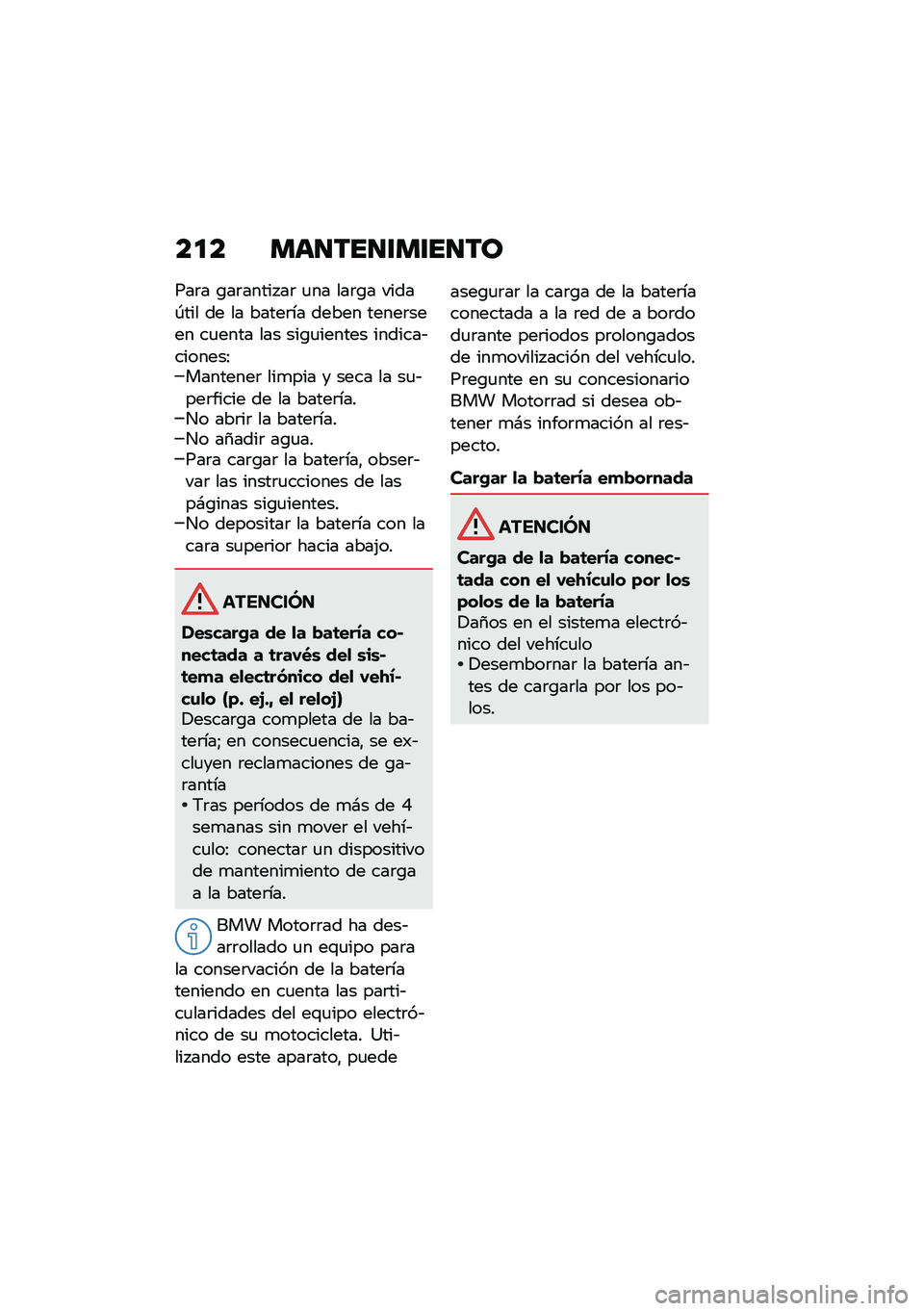 BMW MOTORRAD R 1250 RS 2021  Manual de instrucciones (in Spanish) ��
� ���
���
�\f��\f��
��
���	� �\b��	����� ��	 �
�� ���	�\b� �����-��� �� �� �����	�� ����� �����	���� ��
���� ��� ���\b�
������ 