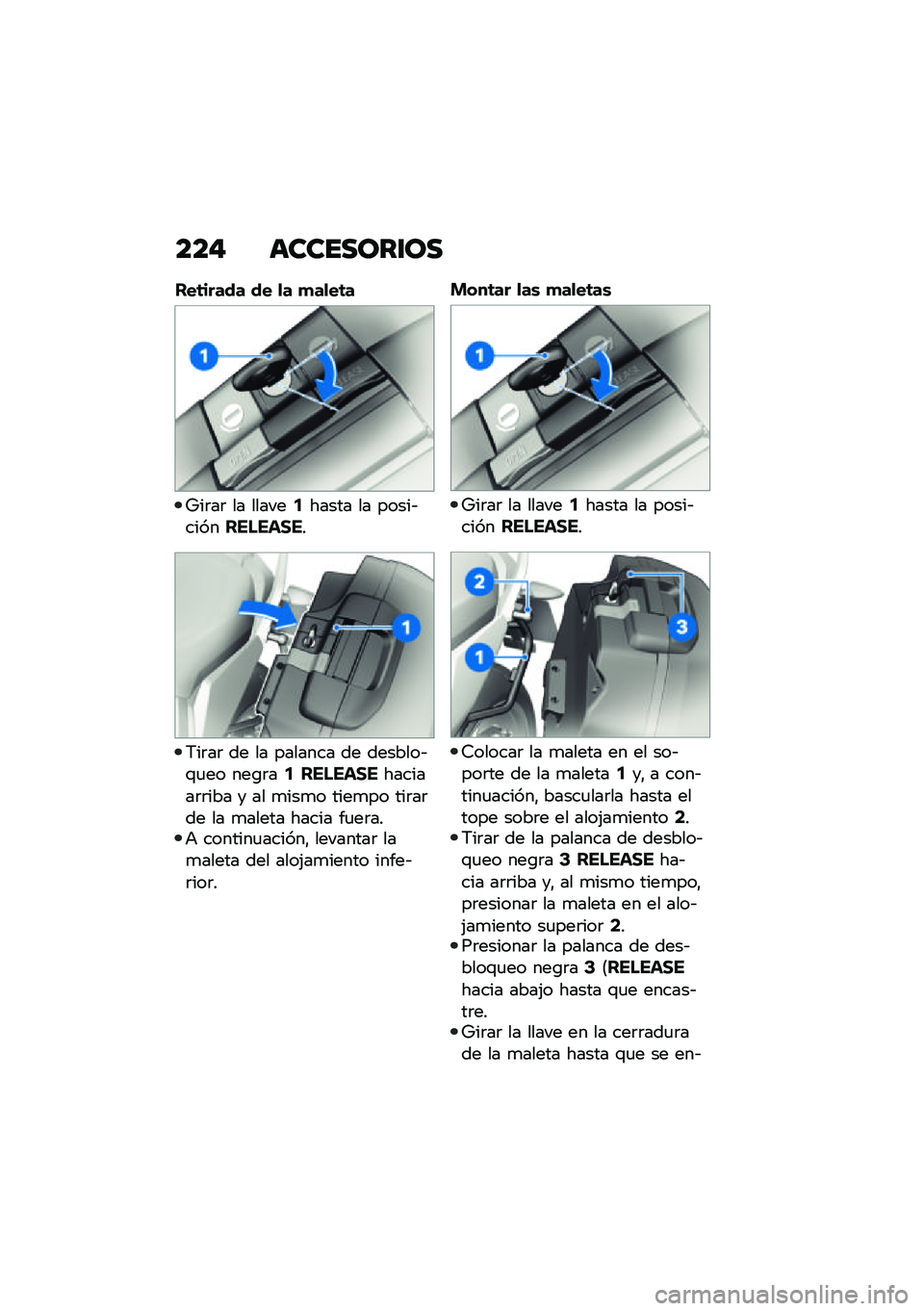 BMW MOTORRAD R 1250 RS 2021  Manual de instrucciones (in Spanish) ���" ��������\f��
���	����� �� �
� �
��
��	�
�^��	��	 �� ������5����� �� �����&����������1��
�7��	��	 �� �� ������� �� ������