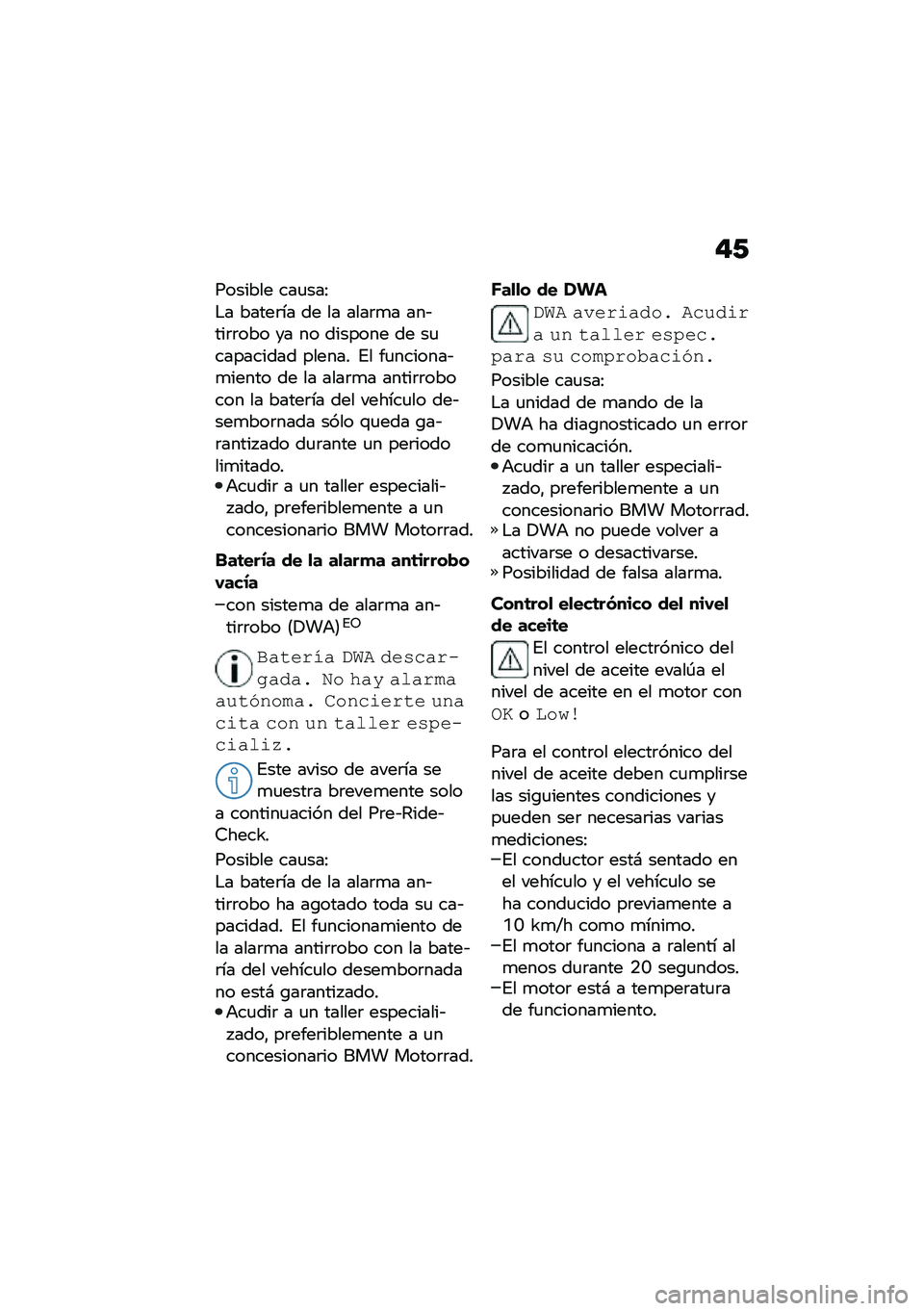 BMW MOTORRAD R 1250 RS 2021  Manual de instrucciones (in Spanish) �"�/
������� ���
���:
�$� �����	�� �� �� ����	�
� ���&���	�	��� �� �� ������� �� ��
��������� ������ �%� ��
�������&�
����� �