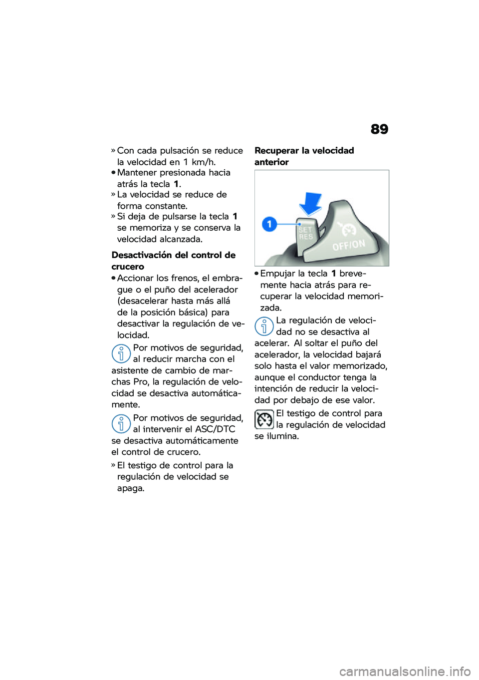 BMW MOTORRAD R 1250 RS 2021  Manual de instrucciones (in Spanish) �<�?
�6�� ���� ��
������� �� �	���
���� ��������� �� �N �X�
�E����������	 ��	�������� ��������	�#� �� ������5��$� ���������