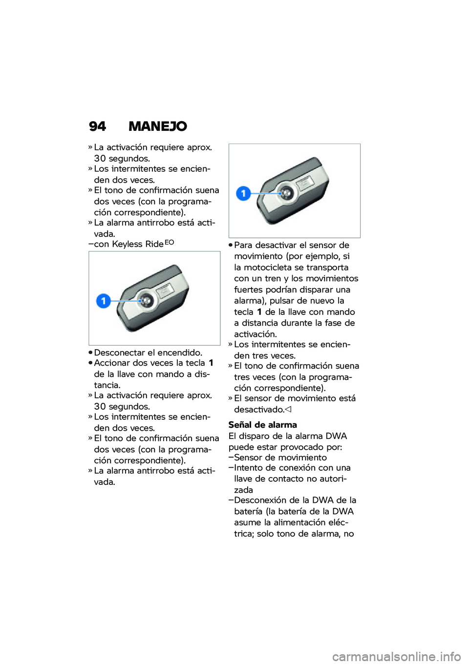 BMW MOTORRAD R 1250 RS 2021  Manual de instrucciones (in Spanish) �?�" ���
��H�
�$� ���������� �	��\f�
���	� ���	��)��>�J ���\b�
������$�� �����	�
������� �� �������&��� ��� �������%� ���� �� ��