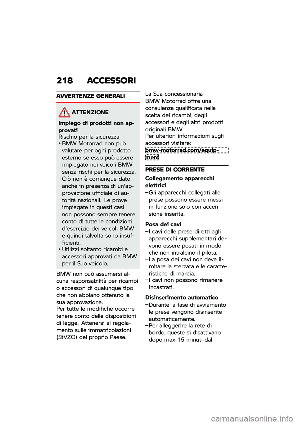 BMW MOTORRAD R 1250 RS 2021  Libretto di uso e manutenzione (in Italian) ��\f�= ��8�8������
���������� ��������
����������
��!�+�\b��-� �
�\b �+�	��
����\b �\f��\f ��+�#�+�	��.���\b�2������ ���\b �\f�	 �����\b��!